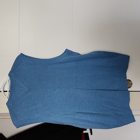 NWT Tommy Hilfiger Size XL Baby Blue Vest - Picture 4 of 4